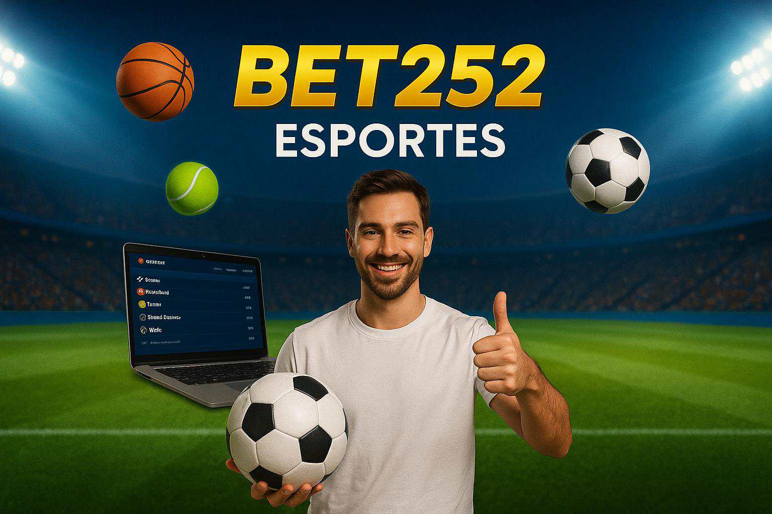 Apostas esportivas no cassino online BET252